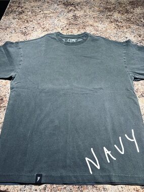 Cove Men's Dark Navy Crewneck Short Sleeve Tee